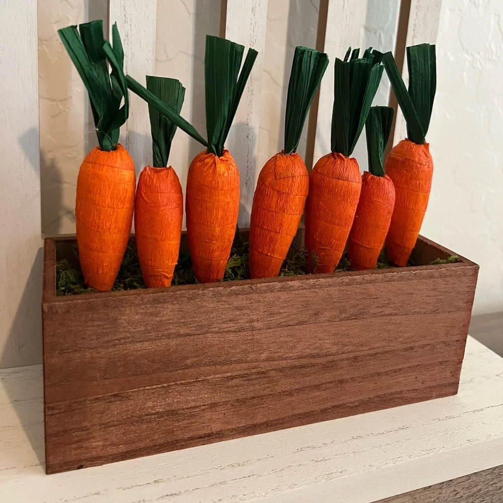 Target Bullseyes Playground Potted Carrots Easter Spring Decor